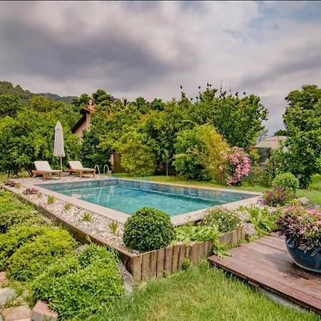 Outstanding Villa With Private Pool And Shared Orchard In Fethiye
